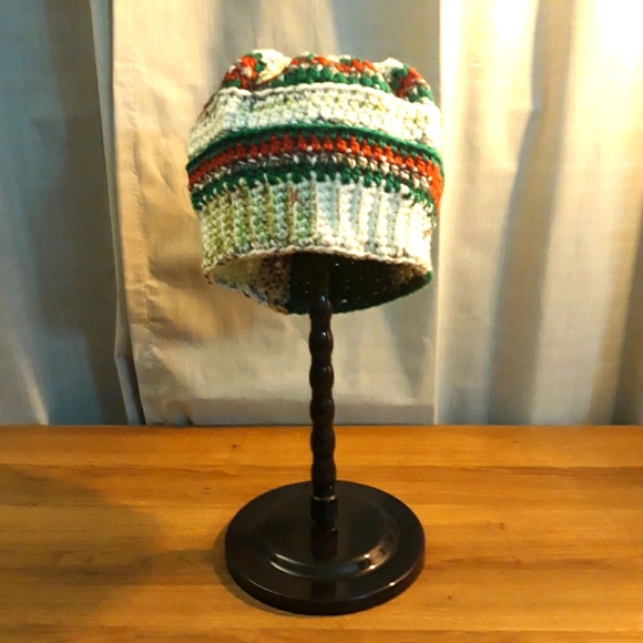 Hand Crafted Accessories - Scrunchy Beanie